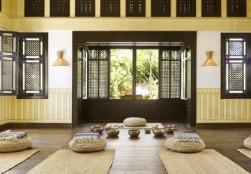 Salle de yoga à Marbella Club