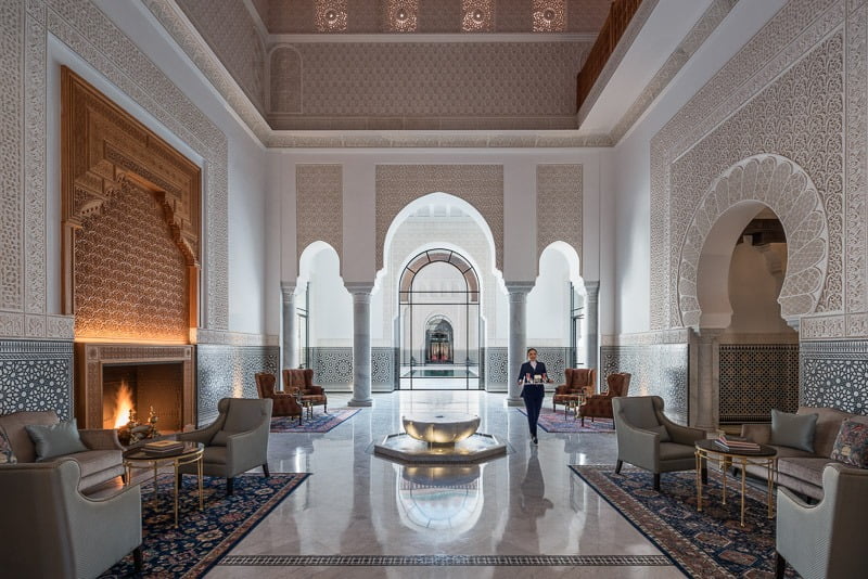 luxury wellness hotels in Marrakech Oberoi