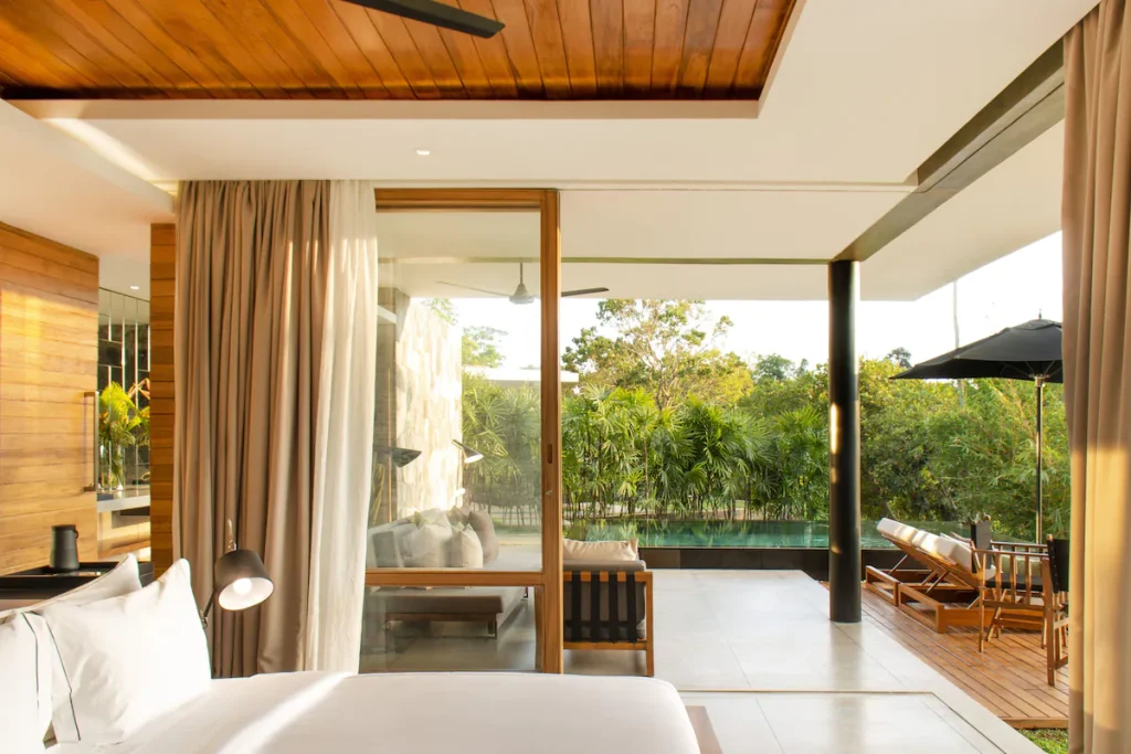 Villa contemporanea con terrazza e piscina Haritha Villas &amp; Spa