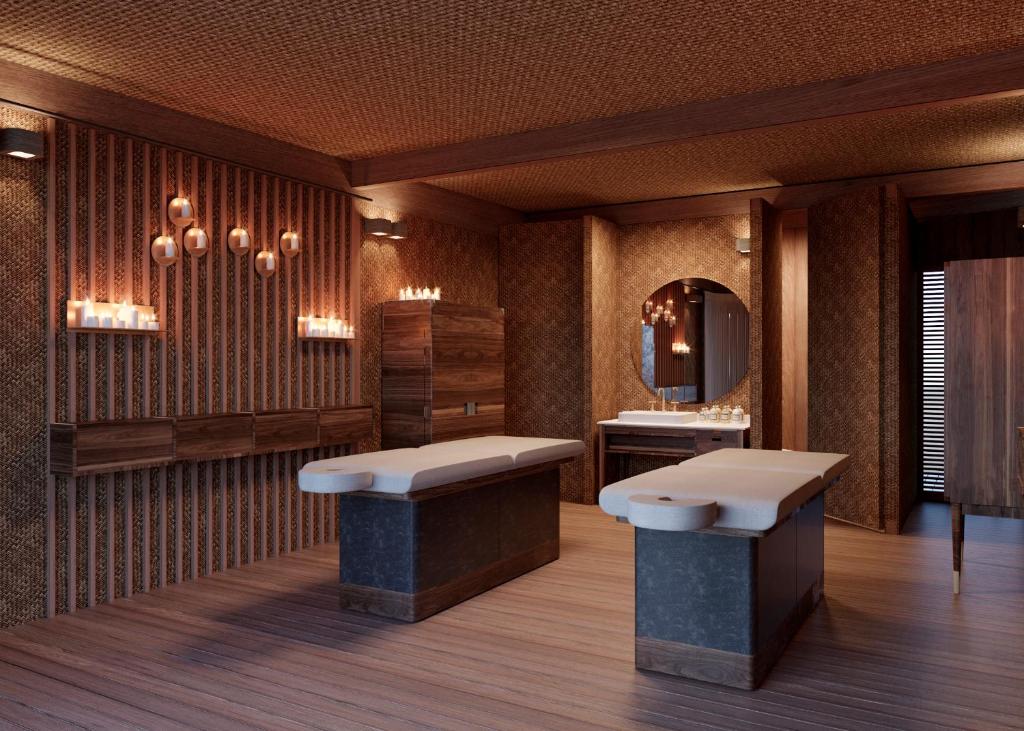 Habitas AlUla Spa treatment room