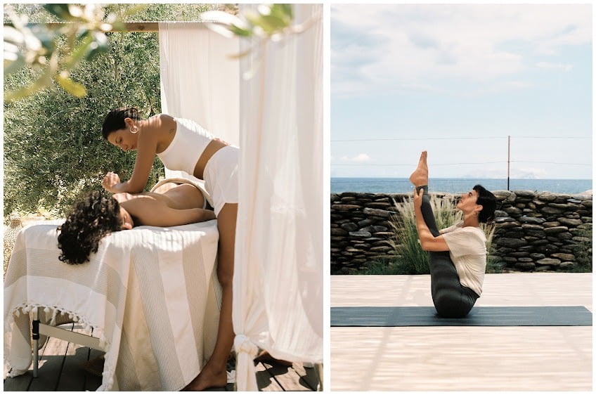 Massage and yoga Kea Retreat