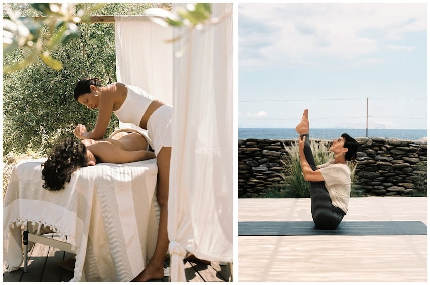 Massage et yoga Kea Retreat