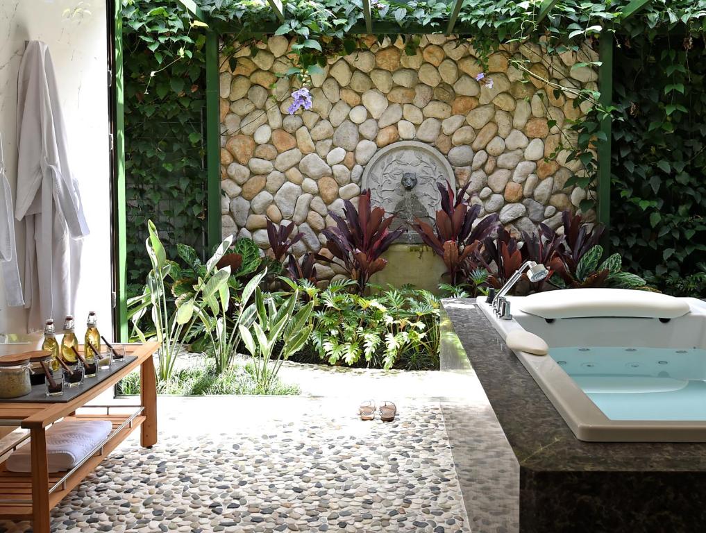 Outdoor bathroom