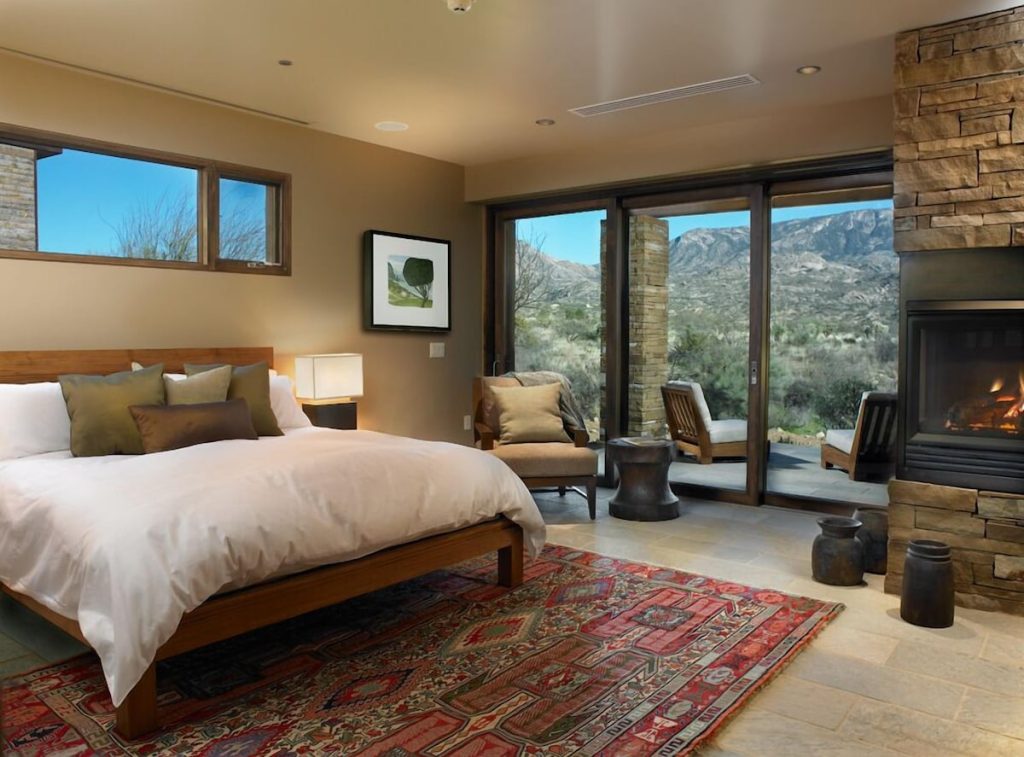 Habitación con vistas a la montaña