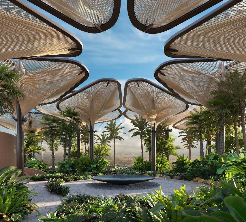 Unique architecture at Six Senses Southern Dunes