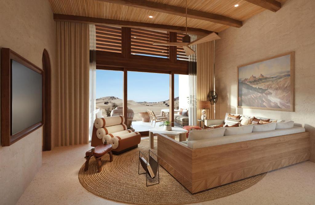 The Wadi Suite lounge The Wadi Suite lounge