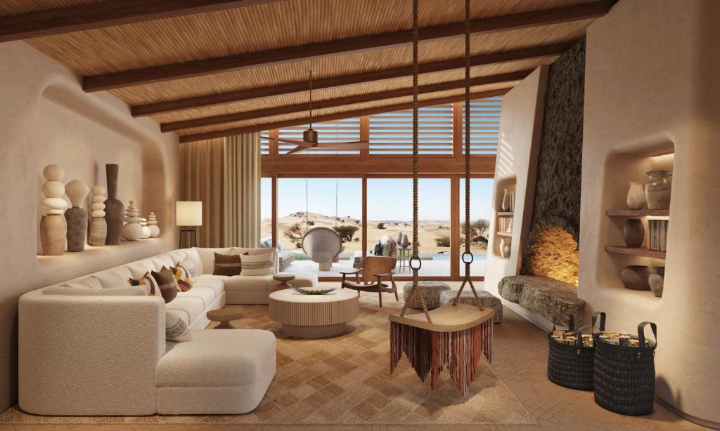 A cosy and spacious Six Senses Southern Dunes lounge