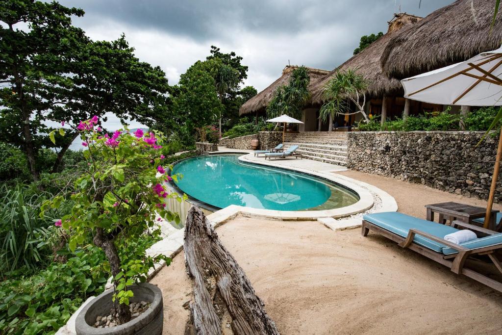 El magnífico exterior de Villa Kasambi