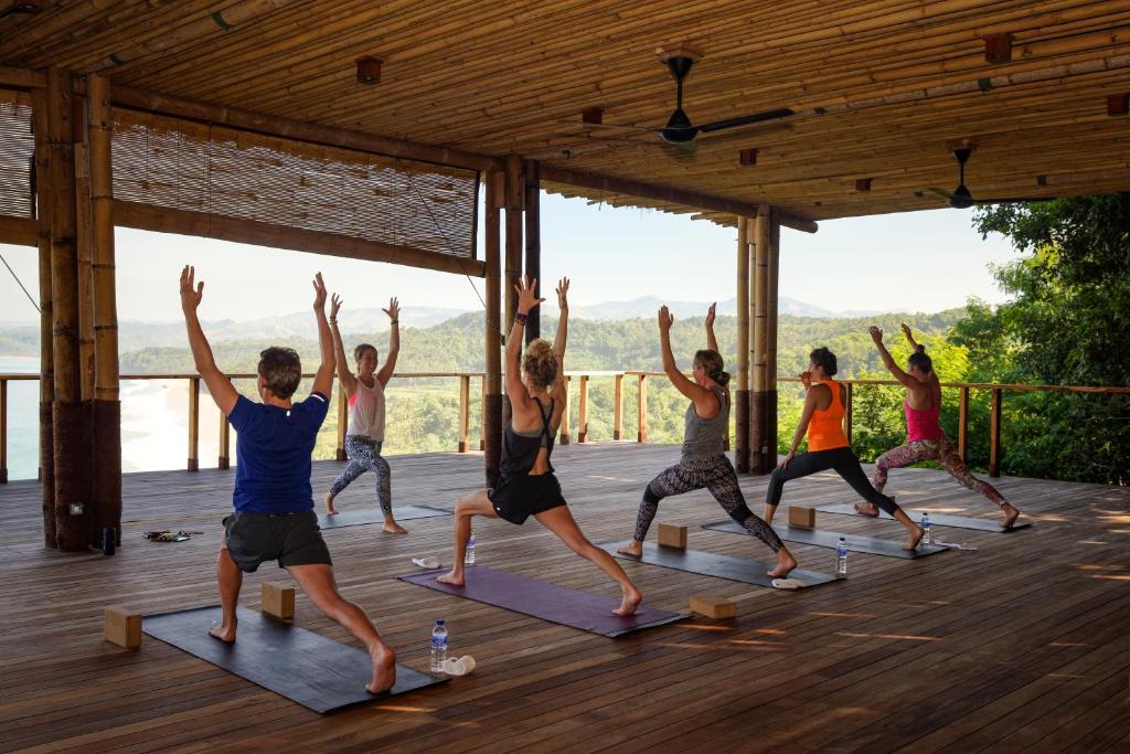 Yoga con vistas