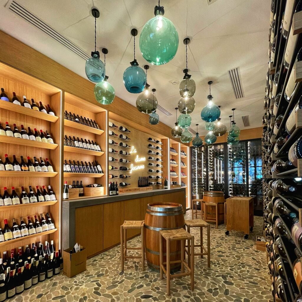 The wine cellar at Couvent des Minimes Hôtel &amp; Spa L'Occitane