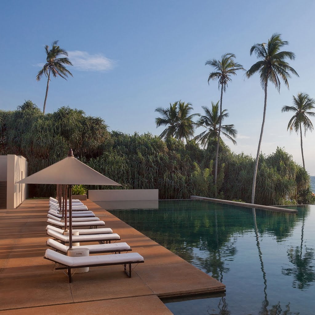 hôtels bien-être de luxe au Sri Lanka Amanwella