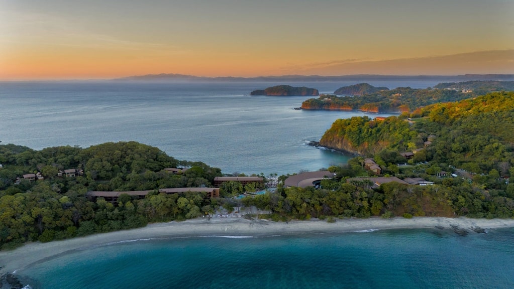 Sea and jungle scenery Four Seasons Resort Papagayo