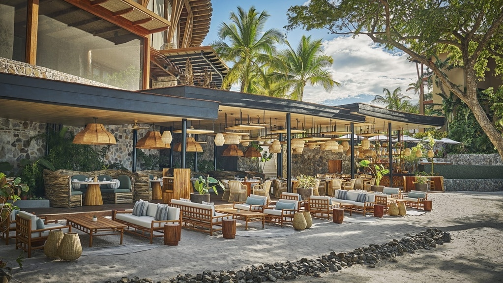 Beach restaurant