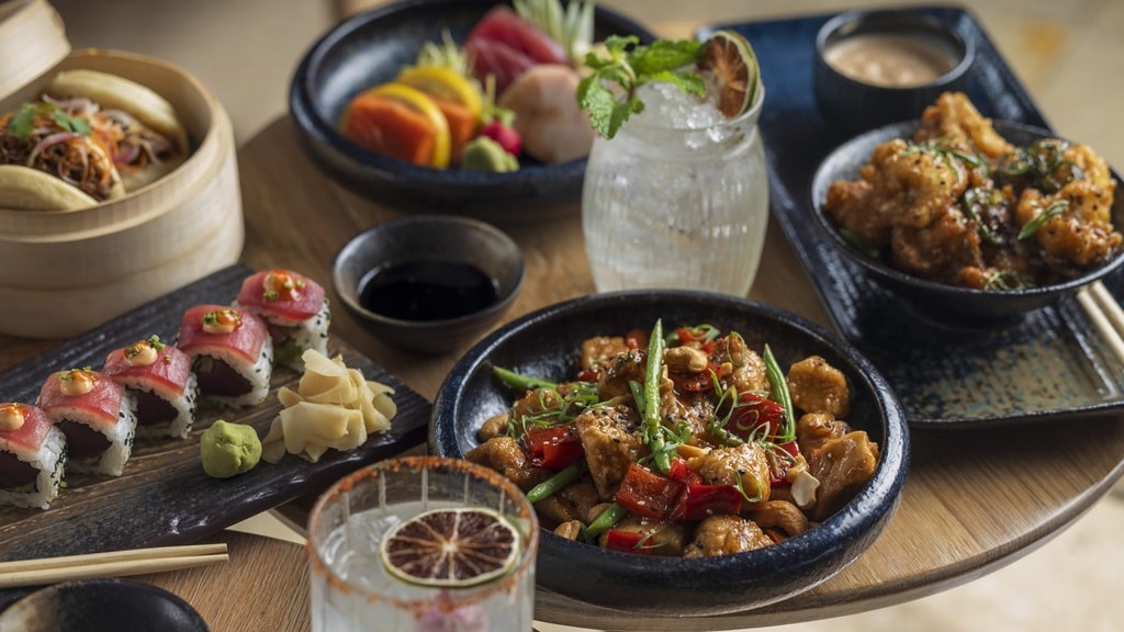 Colors and flavours on the plate at Four Seasons Resort Papagayo