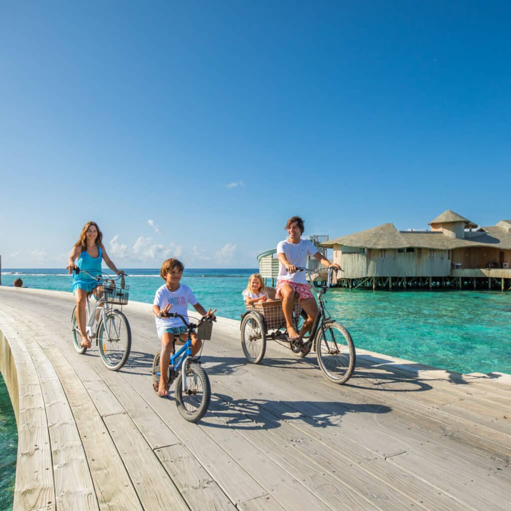 Vélo en famille
