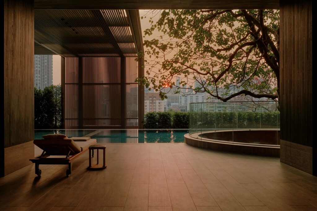 Aman Nai Lert relaxation area and swimming pool