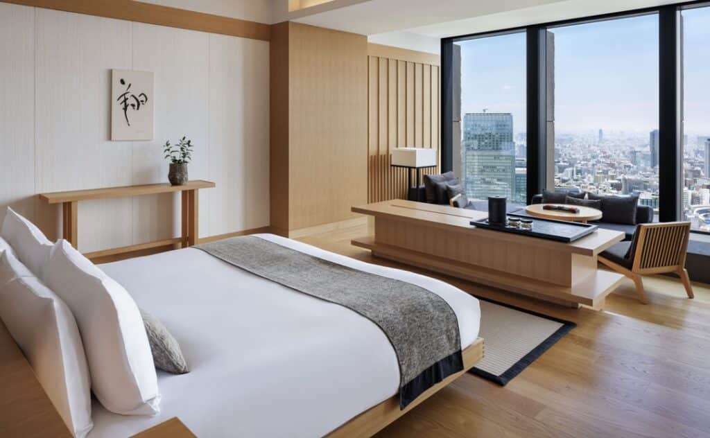 Japanese-style room Aman Tokyo